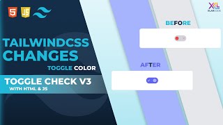 Toggle icon check amp cross change color toggle design in HTML amp TailwindCss [upl. by Aicirtap224]