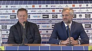 Eric Bedouet et Stéphane Martin face à la presse [upl. by Hgielhsa]