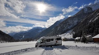 Valle dAosta in camper tra neve sci e natura [upl. by Noerb]