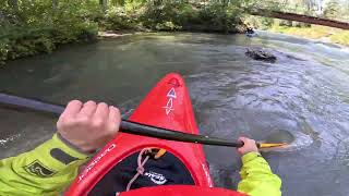 Surfing the Bridge Wave on the Tieton River September 4th 2023 Jeffr [upl. by Anawd]