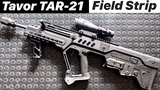 Tavor TAR21 Field Strip Including the Bolt Carrier Group [upl. by Notsirhc]