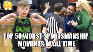 TOP 50 WORST SPORTSMANSHIP MOMENTS OF ALL TIME [upl. by Ainsley]