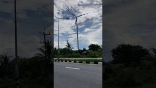 View kincir angin di Songkhla  RIDE LCV8 shorts songkhla thailand [upl. by Ellehcsar]