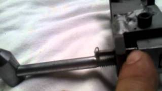 Internal l thread flip up tool holder part 2 [upl. by Arahsat]