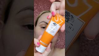 Origins Ginzing Spf 40 tinted sunscreen originsskincare tintedsunscreen [upl. by Daeriam]