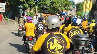 TAU GAMMA PHI TRISKELION GRAND FRATERNITY 52ND ANNIVERSARY  DASMARIÑAS CAVITE COUNCIL MOTOR PARADE [upl. by Odel]