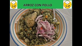 UN RICO ARROZ CON POLLO CLÁSICO Receta Fácil y Deliciosa [upl. by Fifi]