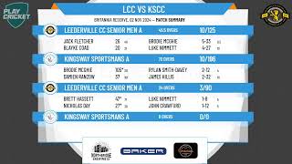 Leederville CC Senior Men A v Kingsway Sportsmans A [upl. by Melba]