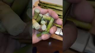 Roasted Asparagus shorts [upl. by Ilohcin85]