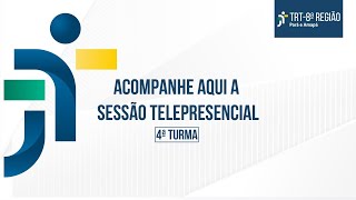 Sessão de Julgamento da 4ª Turma  18062024 [upl. by Seaddon]