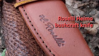 Roselli Heimo bushcraft knife [upl. by Meletius]