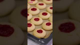 JamFilled Thumbprint Cookies Recipe 💝 [upl. by Stubbs12]