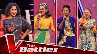 Behansi amp Theniya amp Nishee  Nalawena mawu Ukule නැළවෙන මව් උකුලේ The Battles [upl. by Damha]