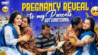 Pregnancy Reveal To My Parents 🥹❤️  The Best Moment In My Life 🥹  Divya Vlogs ❤️ [upl. by Nemraciram]