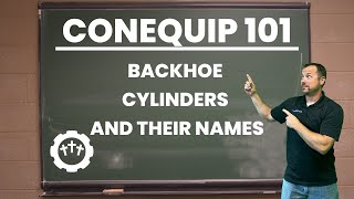 Backhoe Cylinder Names  Knowing Your Cylinder Names [upl. by Rosemonde]