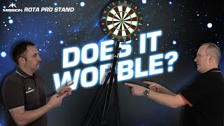 How Much Wobble Does A Travel Dart Board Have [upl. by Raddi]