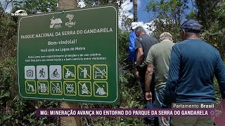 Audiodescrição  Mineração avança sobre importante fonte de abastecimento de água de Belo Horizonte [upl. by Galvin866]