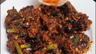 HOW TO MAKE SPICY BUFF CHOILA  NEPALI FOOD  EASY amp QUICK RECIPE [upl. by Noivax478]