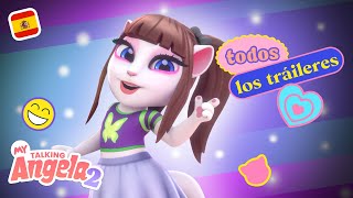 ¡TODOS LOS TRÁILERES 💖⭐ Brilla con tu mejor amiga en Mi Talking Angela 2 [upl. by Rosena]