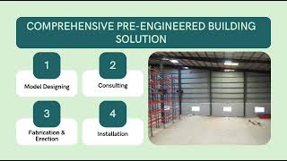 Pre Engineered Building  Industrial Warehouse Manufacturer [upl. by Nylakcaj]