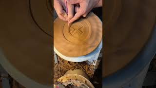 도예 도자기 물레 pottery ceramic clay Wheelthrowing asmr trimming [upl. by Sira]