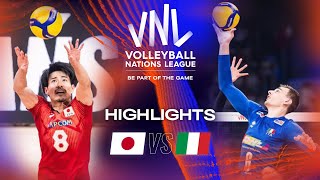 🇯🇵 JPN vs 🇮🇹 ITA  Highlights Final 34  Mens VNL 2023 [upl. by Hakilam253]