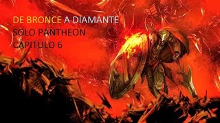 DE BRONCE A DIAMANTE SOLO PANTHEON top VS UDYR  insane PENTAKIIIIIIILL partida a promo plata 1 [upl. by Sinnoda]