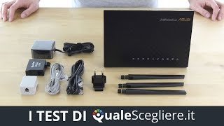 Asus DSL AC68U in azione  QualeScegliereit [upl. by Kaiulani]