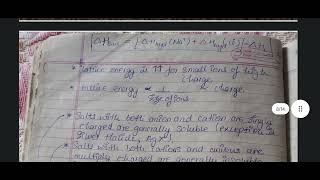 solubility and solvation energyBCHCT131ChemistryBSCGIGNOU [upl. by Mellicent127]