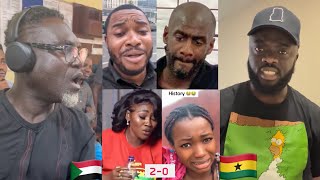 Watch how Kwadwo Sheldon Countryman Songo Twene Jonas amp Other React After Ghana Lost2 to Sudan [upl. by Algernon]