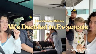 Are We Evacuating Hurricane Milton Plan [upl. by Balch]