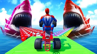 TRANSPORTING PIXAR CARS amp FRUITS WITH COLORED amp JOHN DEERE vs CLAAS vs TRACTORS  BeamNGdrive 962 [upl. by Coady]