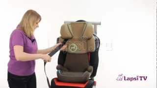 Автокресло 23 Cybex Solution X2Fix Сайбекс Солюшн Икс 2 Фикс [upl. by Ennylyak]