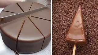 Best for Chocolate  So Yummy Dark Chocolate Cake Ideas  Amazing Cake Decorating Recipes [upl. by Acirre558]