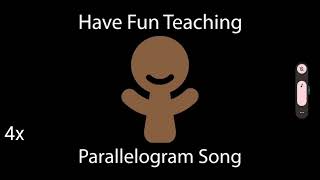 Parallelogram Song  but it gets faster 2x16x [upl. by Ecinna174]