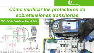 Sobretensiones transitorias Cómo verificar los protectores [upl. by Lev]