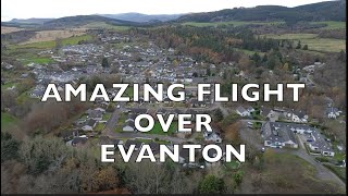 Amazing flight over Evanton [upl. by Virgel]