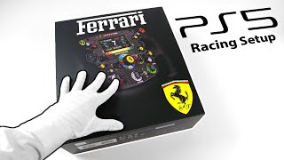 1000 PS5 Racing Wheel Setup  Unboxing Thrustmaster TGT II  Ferrari SF1000 [upl. by Alvord177]