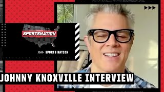 Johnny Knoxville joins SportsNation to discuss performance in WWEs Royal Rumble [upl. by Okin]