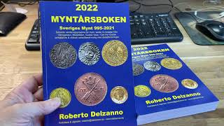 MYNTÅRSBOKEN 2022  MYNT  SEDLAR  MEDALJER  9952021  FÄRG  NOMINERAD TILL BÄSTA BOK [upl. by Merat724]