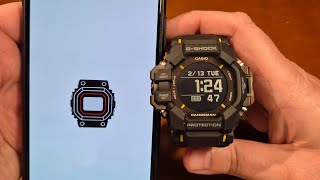 Casio GShock GPRH10001ER RANGEMAN  łączenie zegarka z aplikacją Casio Watches PL [upl. by Lauder817]