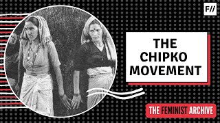 The Chipko Movement a milestone in Ecofeminism  Feminism In India [upl. by Anohr]