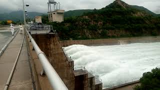 Look It The Power of Nature in Hydro Power Dam  The Spillways Engineering [upl. by Norrej]