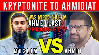 LIVE DEBATE  MUSLIM VS AHMADI  KRYPTONITE TO AHMADIYYA  MGA LAST quotPROPHETquot [upl. by Luane]