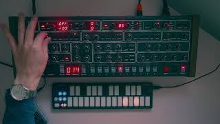 Sequential Prophet 6  QuNexus recorded with Sony PCM D50 [upl. by Anwaf911]