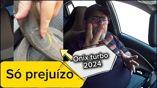 Pneus aro 16” deslocado do ONIX TURBO 2024 [upl. by Eurd]