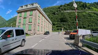 Driving over the Grimsel Pass and Furka Pass  Switzerland  August 2024 [upl. by Xonk]