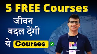 ये 5 Free Courses जीवन बदल देगी  Most Popular OnDemand Skills  Earn 100KMonth [upl. by Nylsirk]