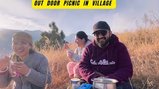 Fourth Day At Village  Aaj Hum Log Gai Out Door Picnic Ke Liye [upl. by Amor]