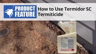 How to Do a Termite Treatment with Termidor SC Termiticide [upl. by Goodhen]